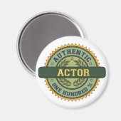 Aimant Acteur authentique (Recto/Verso)