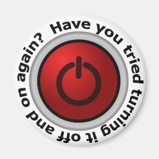 Aimant Activer et désactiver - Bouton Logo