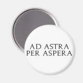 Aimant Ad Astra Per Aspera (Recto/Verso)