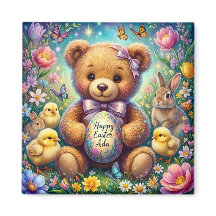ADA ~ Joyeuses Pâques ~ Teddy Chicks Lapins ~