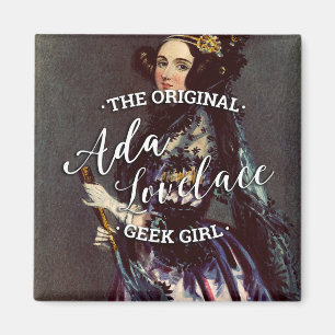 Aimant Ada Lovelace - la fille originale de geek