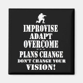 Aimant Adapt de dépassement improvisé (Devant)