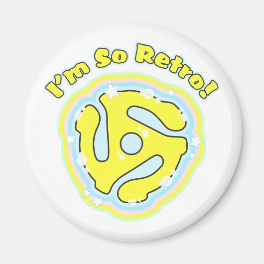 Aimant Adaptateur 45 tr/min Rétro (Devant)