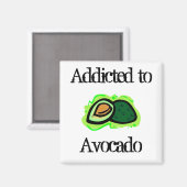 Aimant Addicé à Avocado (Recto/Verso)