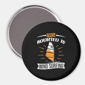 Aimant Addicé Au Surf À Vent (Recto/Verso)