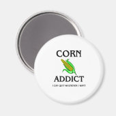 Aimant Addict au maïs (Recto/Verso)
