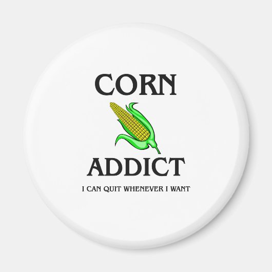 Aimant Addict au maïs (Devant)