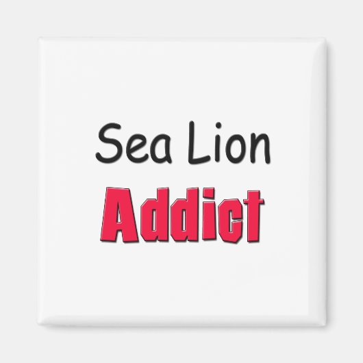 Aimant Addict de lion de mer (Devant)
