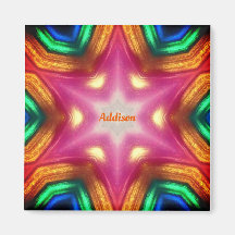 ADDISON ~ Motif Abstrait rayonnant ~