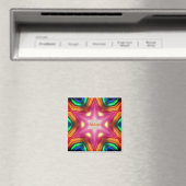 Aimant ADDISON ~ Motif Abstrait rayonnant ~ (In Situ (Lave-vaisselle))