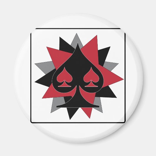 AIMANT ** ADDITEUR DE POKER ** (Devant)