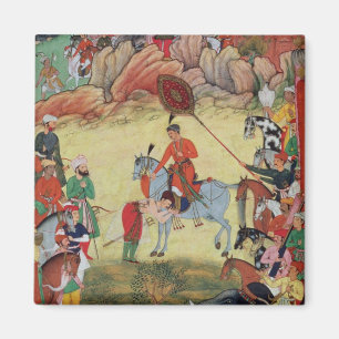 Aimant Adham Khan rend hommage à Akbar à Sarangpur, Ce