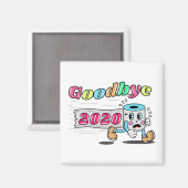 Aimant Adieu 2020 - C’est enfin terminé (Recto/Verso)