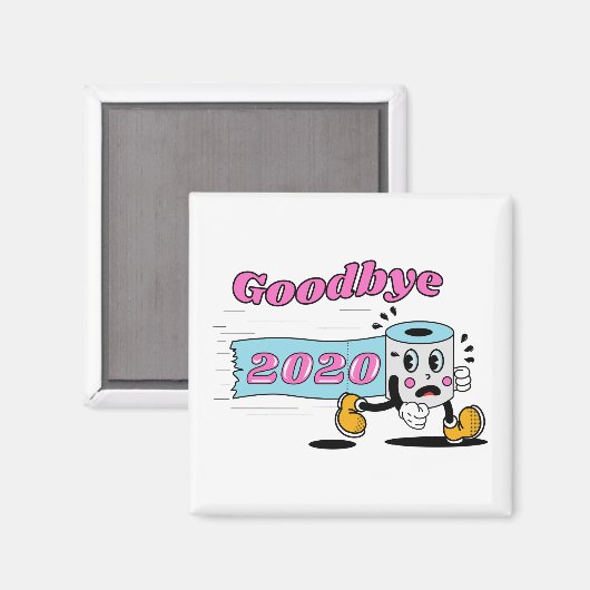 Aimant Adieu 2020 - C’est enfin terminé (Recto/Verso)