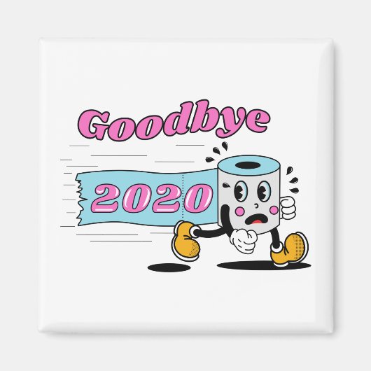 Aimant Adieu 2020 - C’est enfin terminé (Devant)