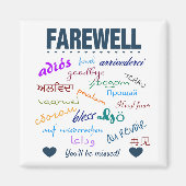 Aimant Adieu - Adieu, tu vas manquer (Devant)