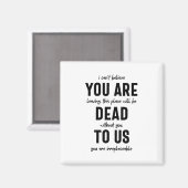 Aimant adieu du collègue, retraite, adieu du collègue, (Recto/Verso)