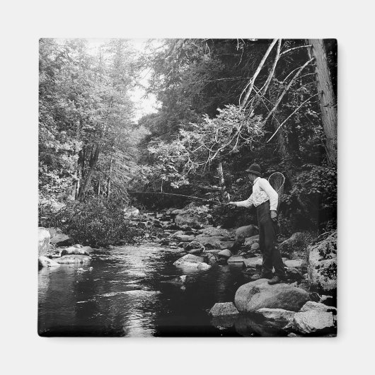 Aimant Adirondack Fly Fishing (Devant)