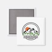 Aimant Adirondacks New York (Recto/Verso)