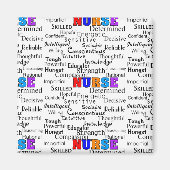 Aimant Adjectifs des infirmières  (Devant)