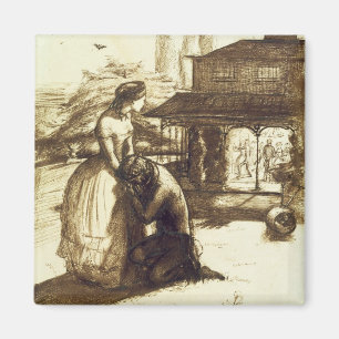 Aimant Admis, 1853 (stylo et encre brune sur le papier)