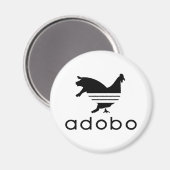Aimant Adobo Porc de poulet (Recto/Verso)