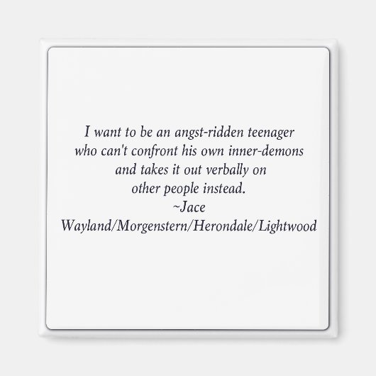 Aimant Adolescent caché (Devant)