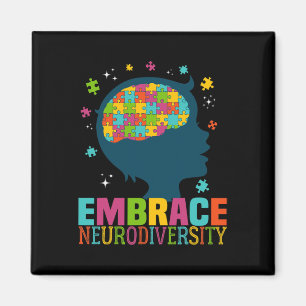 Aimant Adopter la Neurodiversité Sensibilisation à l'Auti