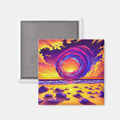 Aimant Adopter le Vortex Cosmique (Recto/Verso)