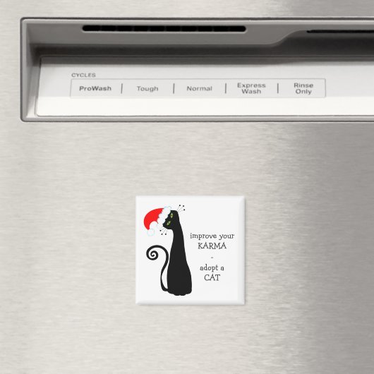 Aimant Adopter un chat (In Situ (Lave-vaisselle))