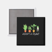Aimant Adopter Un Plante (Recto/Verso)
