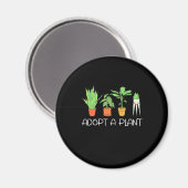 Aimant Adopter Un Plante (Recto/Verso)