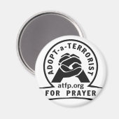 Aimant Adopter un terroriste pour la prière (Recto/Verso)