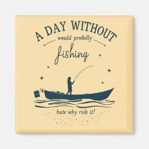 Aimant Adoptez Votre Passion Pour La Pêche