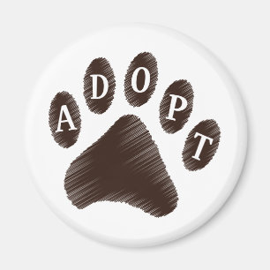 Aimant Adoption animale