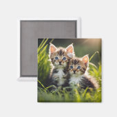 Aimant Adorable chatons (Recto/Verso)