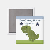 Aimant Adorable Dino/Dinosaure 2 Magnet/Keepsaké (Recto/Verso)