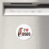 Aimant Adorable ! I LOVE <3 BOBO design - Trouver Bigfoot (In Situ (Lave-vaisselle))