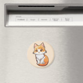 Aimant Adorable Kawaii Kitten (In Situ (Lave-vaisselle))