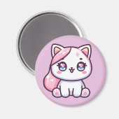 Aimant Adorable Kawaii Kitten (Recto/Verso)