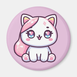 Aimant Adorable Kawaii Kitten