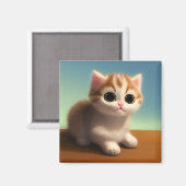 Aimant Adorable Kitten (Recto/Verso)