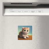Aimant Adorable Kitten (In Situ (Lave-vaisselle))