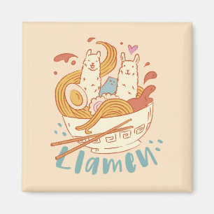 Aimant Adorable Llamen