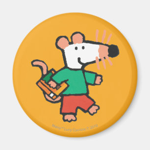 Aimant Adorable Maisy aime à lire