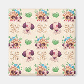 Aimant Adorable Motif de chien (Devant)