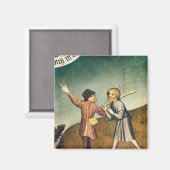 Aimant Adoration des Mages, détail de (Recto/Verso)
