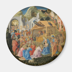 Aimant Adoration des Mages par Fra Angelico et Filippo