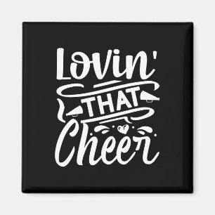 Aimant Adore cette pom-pom girl de cheerleading