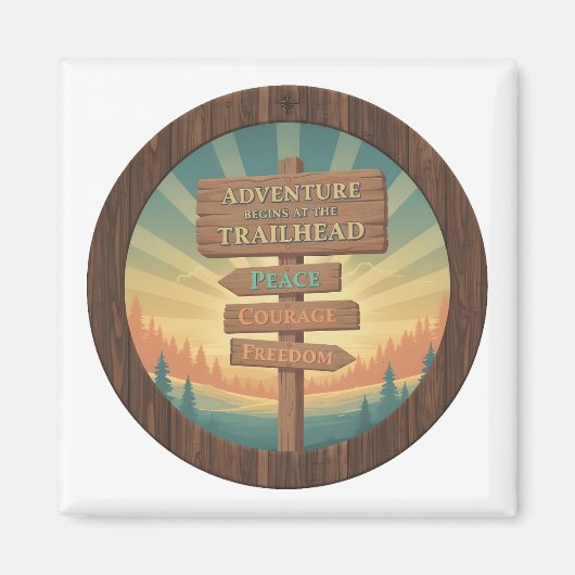 Aimant Adventure Begins at the Trailhead (Devant)